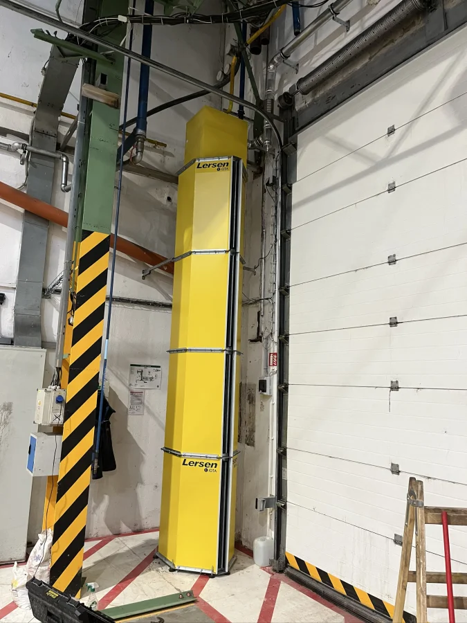 Montáž plynové clony HTS s.r.o